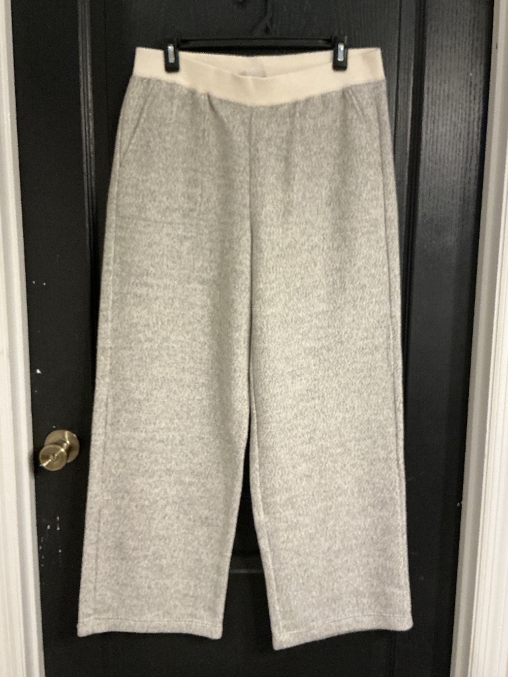 LOU & GREY Sweatpants Wide Leg (size: Large)